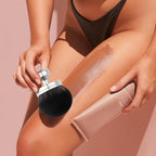 docolor Extra Large Body Makeup Brush For Self Tanner, 3 Inch Width Self Tanning Brush Kabuki Brush, Soft synthetic hair, for Foundation, self-tanners, bronzer, sun blocks, powder, For Face and Body