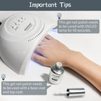 JODSONE 15ml White Gel Nail Polish Soak Off Led Gel Polish Nail Art Manicure Salon Diy Home For Girl