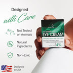 REMEDIAL PAX Eye Cream for Dark Circles and Puffiness, Bags Under Eyes Treatment, Anti-Aging Collagen Eye Cream for Wrinkles, Day & Night Caffeine Eye Cream with Niacinamide Dimethicone