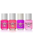 Piggy Paint | 100% Non-Toxic Girls Nail Polish | Safe, Cruelty-free, Vegan, & Scented for Kids | Scented Lucky Lollipop (4 Pack Kit)