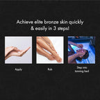 Millennium Tanning Solid Black 100X