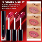 3 Colors Peel Off Lip Liner Stain, Peel Lip