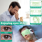 50 Packs Steam Eye Mask for Dry Eyes Spa Warm Sleep Eye Mask Self Heating Disposable Eye Masks for Home Office Travel Eyestrain Relieve (Unscented)