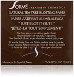 Sorme' Treatment Cosmetics Blotting Paper, Tea Tea, 0.5 oz.