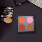 Metal Tray 5 Pcs Empty Magnetic Makeup Containers