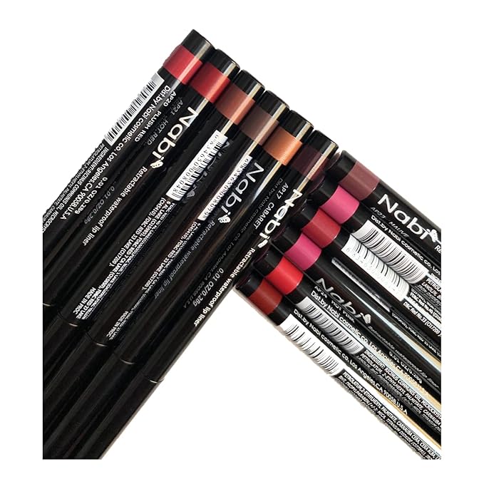Beauty Spot 12 Colors Retractable Waterproof Lip Line