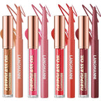 Jolilab Matte Lip Liner Lip Oil Set, Lip Makeup Set Natural Smooth Long-Lasting And Hydrating Beauty Daily Cosmetics Gift for Girls Easy-to-Use(8pcs)