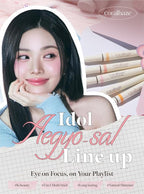 CORALHAZE Idol AEGYO-SAL Maker 05 Dreamy Rose, 2-in-1 Under-Eye Highlighter and Contour Liner for Bright, Voluminous Eyes, Long-Lasting, Smudge-Proof Shimmer Stick with Natural Glow, Korean Beauty