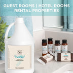 Soapbox Sea Minerals & Blue Iris Shampoo, Vegan, Color Safe, Harsh Harsh Sulfate Free & Silicone Free Hair Shampoo Refill for Home & Professional Use - Gallon Size