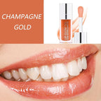 Lip Oil, Hydrating Lip Gloss Tinted Lip Balm Transparent Lip Care, Big Brush Head Glitter Shine, Long Lasting Nourishing Non-sticky Fresh Texture