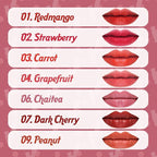 THESAEM Saemmul Mousse Candy Tint #6 Chaitea Mousse - High Pigment Matte Finish Long Lasting Lip Stain with Honey Extracts to Hydrate Lips - Weightless & Smudge-Proof, 0.3 fl.oz.