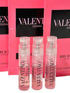Valentino Born in Roma INTENSE EDP Sample WOMEN Spray Partially filled Mini SMALL Perfume SET OF 3