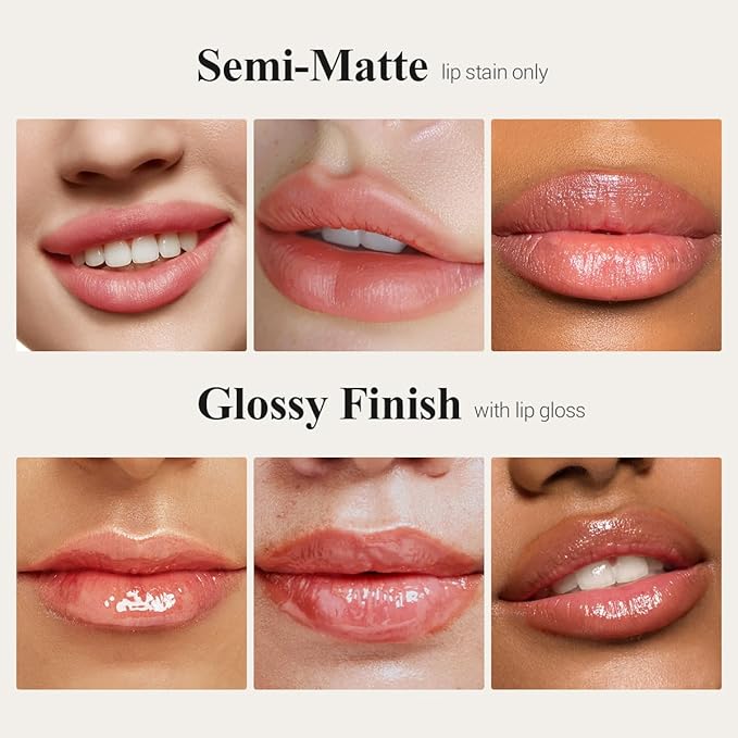 Lip Stain Peel Off + Lip Oil Dual Long