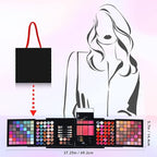 All in One Makeup Kit for Women Full Kit- 177 Color Combination Makeup Set Palette- 119 Eyeshadow,35 Lipstick,6 Powder,14 Concealer,10 Applicators,20 Brushes Set,Make Up Gift Kits for Women Teen Girl
