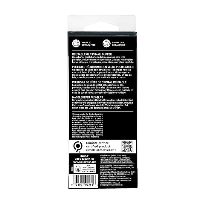 Tweezerman Glass Nail Buffer