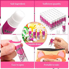 50 Pcs Cheer Gifts Bulk Cheerleading Lip Balm Gifts Moisturizing for Cheerleader Gifts Women