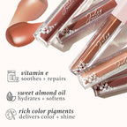 Julep So Plush Plumping Lip Gloss – High-Shine, Non-Sticky Lip Color - Vitamin E for Soothing & Repair – Cruelty-Free, Moisturizing Gloss – Coffee First
