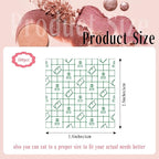 500 Pieces Makeup Hand Palette,Disposable Adhesive Makeup Mixing Tray,Waterproof Makeup Tape,For Mix Foundation And Keep Hands Clean When Applying Makeup