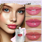 JCOOS Lip Gloss Base, Color Changing Lip Oil, Lipgloss Base, 2PCS 3.5 Ounce Lip Gloss Base Clear, Glossy, Moisturizing Lipstick for Women, Lip Glow Oil, Diy Lip Gloss Making Kit Make Your Own Beginner