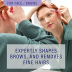 Schick Hydro Silk Touch-Up Dermaplaning Tool with Precision Cover, 9ct | Dermaplane Razor, Face Razors for Women, Peach Fuzz Remover