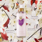 Vera Wang Princess Body Mist 8.4 fl oz (Pack of 1), Notes of Apple, Quava, and Vanilla, Women's Fragrance, Long Lasting, Everyday Fragrance