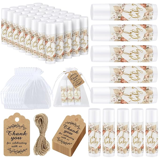 Demissle 50 Pcs Baby Shower Lip Plants)