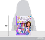 Just My Style Flavor Lab Lip Gloss by Horizon Group USA, DIY 4 Custom Lip Glosses By Mixing Colorful Flavors & Lip Shimmer. Flavors, Shimmer, Lip Gloss Tubes Mixing Stick & Instructions Included