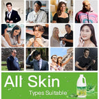 Aloe Vera Gel, 100% Aloe Vera Extracted from Freshly Cut Pure Aloe Leaves, Pure Aloe Vera Gel for Skin Care like Deeply Soothing, Firming, After Shave, Sunburn Relieve(Family Pack)