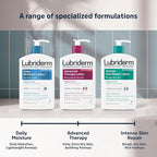 Lubriderm Intense Dry Skin Repair Lotion with Hydrarelease Technology for Repair of Rough, Dry Skin, Fast Absorbing Intensely Hydrates to Restore Dry Skin, 16 fl. oz
