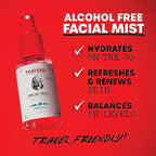 Thayers Alcohol-Free Witch Hazel Facial Mist Toner with Aloe Vera, Unscented, Soothing and Hydrating, for All Skin Types, Trial Size, 3 oz