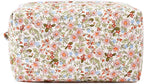 Soidram quilted makeup bag floral