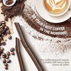 SINAHET Dermaplane Razor for Face, (3 Count) Professional Dermaplaning Tool with Coffee Grounds Based Handle, Facial and Eyebrow Hair Removal