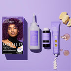 Softsheen-Carson Dark and Lovely Hair Dye, Fade Resist Hair Color with Conditioning Mask, Virtual Violet, 1 Kit