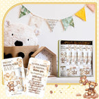 30 Pack Bear Baby Shower Party Gifts Favors Gifts Bulk Lip Balms for Guests Woman Man Entertainment Neutral Gender Reveal Favors Baby Shower Prizes Souvenirs Baby Gift Bags Stuffers