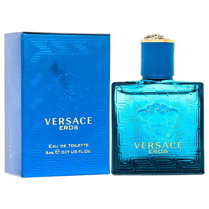 Versace Eros EDT Cologne, 0.17 Ounce