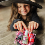 Piggy Paint | 100% Non-Toxic Girls Nail Polish | Safe, Cruelty-free, Vegan, & Low Odor for Kids | Ghouls Wanna Have Fun (Halloween Gift Set with 1 Glow in the Dark Polish)