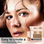 Boobeen 6 Colors Cream Contour Makeup Palette, Highlighter