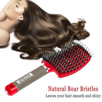 Detangling Brush Boar Bristles Set