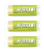Hurraw! Lime Lip Balm, 3 Pack: Palm