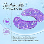 MAREE Eye Gels 2 PACK - Under Eye Patches for Puffy Eyes and Dark Circles with Natural Marine Collagen & Hyaluronic Acid - Anti-Aging Masks for Face to Soothe Puffiness