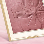 CATKIN Cheek Powder Blush Baked Pink Makeup Blusher Creamy Light Weight Long Lasting Natural flush Finish10g (C09 Midnight)