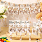 30 Pack Bear Baby Shower Party Gifts Favors Gifts Bulk Lip Balms for Guests Woman Man Entertainment Neutral Gender Reveal Favors Baby Shower Prizes Souvenirs Baby Gift Bags Stuffers