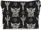 Western black makeup bag,western gifts
