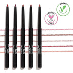 wet n wild Lip Liner Perfect Pout Matte Retractable Gel Lip Liner Pencil, Plum Together