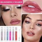 6 PCS Clear Glass Hydrating Lip Gloss Set,Essence Lip Stick Jelly Toothed Lip,Plumping Lip Oil Long Lasting Moisture,Lip Treatment,Lip Balm Kit,Lip Stains For Women,Lip Makeup