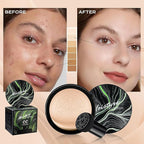 Air Cushion CC Cream Mushroom Head Foundation - Moisturizing BB Cream Makeup Long Lasting Matte Conceale, Oil Control Waterproof Makeup Base Primer (Beige, 1 PCS)