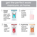 essie Nail Care, 8-Free Vegan, Good To Go Top Coat, fast dry and shine nail polish, 0.46 fl oz