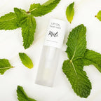 MÈLI Organic Lip Oil with Hyaluronic Acid | Clear Non-Sticky, Natural Lip Gloss, Moisturizing, Revitalizing and Rejuvenating (Fresh Mint)