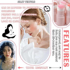 Matte Contour Blush Stick for Cheeks and Face - Buildable Shimmer Facial Blusher Shades - Blendable Cosmetic Makeup 04