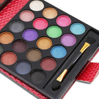 Boobeen All in 1 Makeup Palette kit - Colorful Eye Shadow Palette, Lip Gloss, Blush and Contour Powder to Define Face Shape, with Mirror&Brush, Make Up Gift for Women